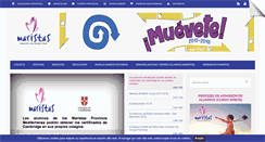 Desktop Screenshot of maristasdenia.com